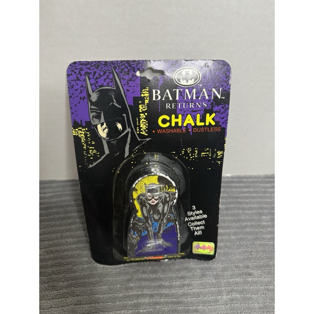 VINTAGE 1992 Noteworthy BATMAN RETURNS Catwoman CHALK New Sealed
